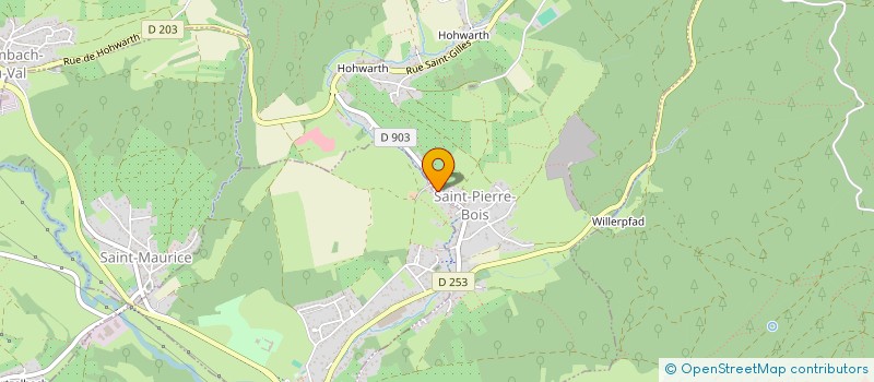 localisation de l'entreprise J2M2S  BREITENAU