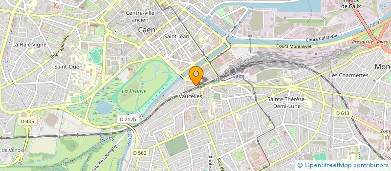 localisation de l'entreprise J2M4 à CAEN