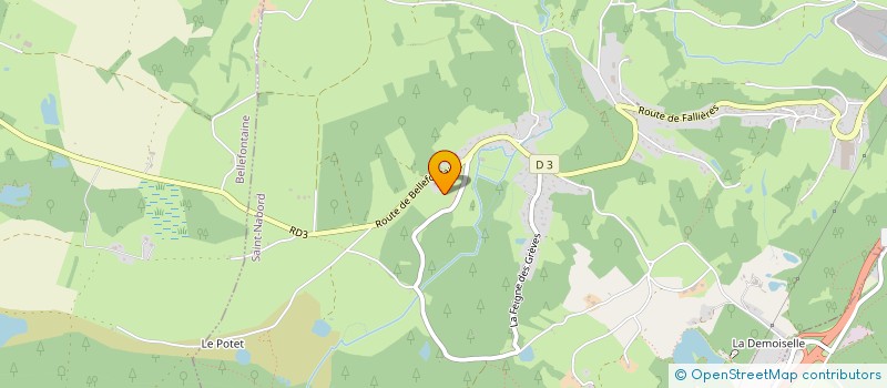 localisation de l'entreprise J2MAX  SAINT-NABORD