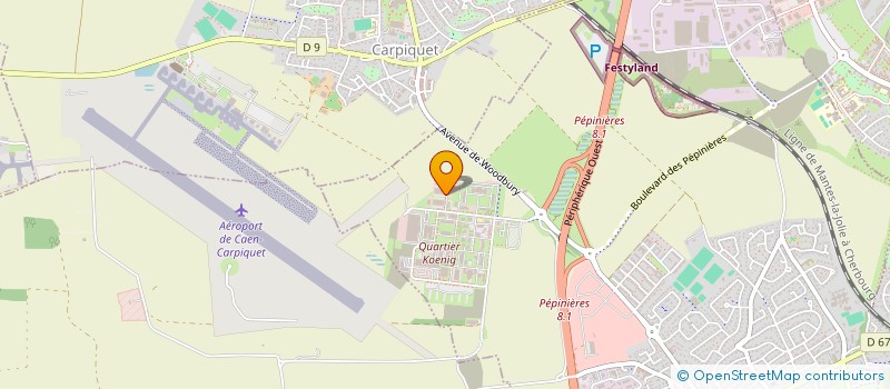 localisation de l'entreprise J2MB  BRETTEVILLE-SUR-ODON