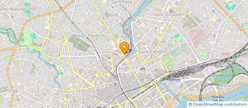 localisation de l'entreprise J2MC à NANTES