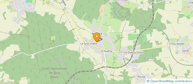 localisation de l'entreprise J2MEN à MORNAC