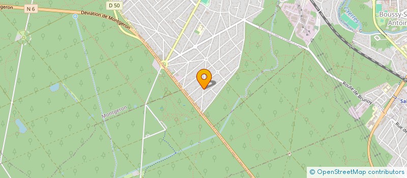localisation de l'entreprise J2MS INVEST à BRUNOY