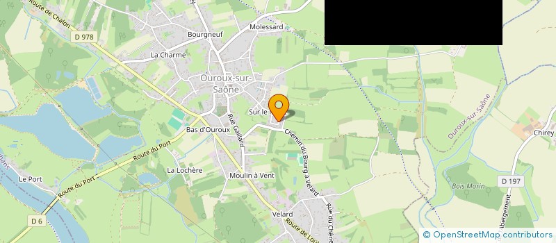 localisation de l'entreprise J2MT  OUROUX-SUR-SAONE