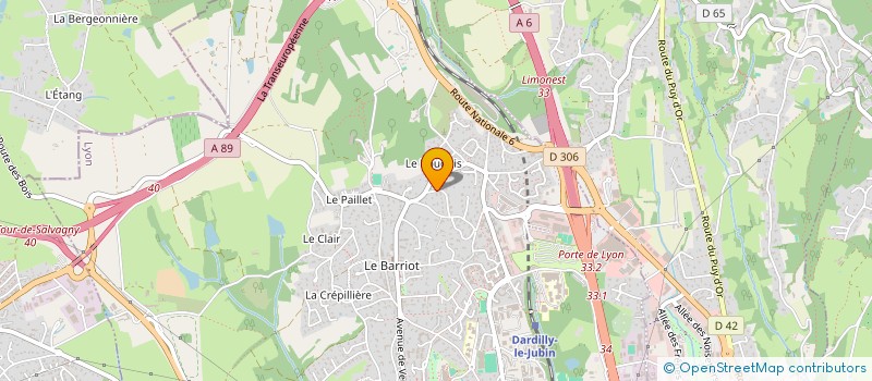 localisation de l'entreprise J2N CONSEIL  DARDILLY