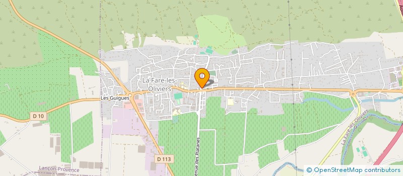 localisation de l'entreprise J2N SPIZIARIA  LA FARE-LES-OLIVIERS