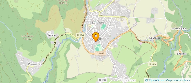 localisation de l'entreprise J2O  LA MURE