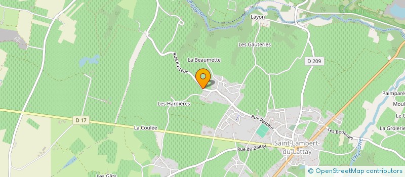 localisation de l'entreprise J2O INVESTISSEMENT  VAL-DU-LAYON