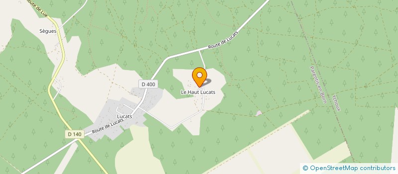 localisation de l'entreprise J2P ELEC à PARENTIS-EN-BORN