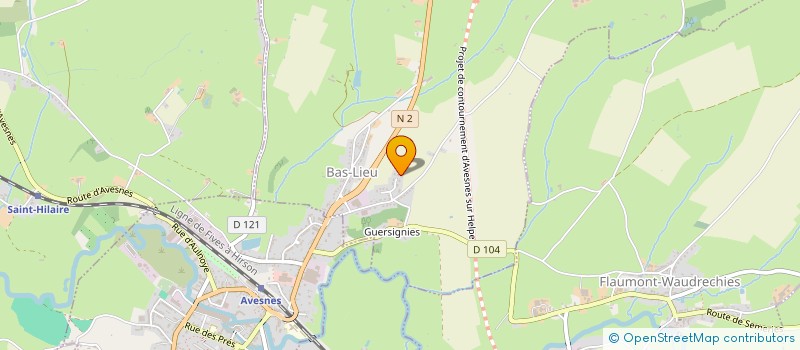 localisation de l'entreprise J2P3G  BAS-LIEU