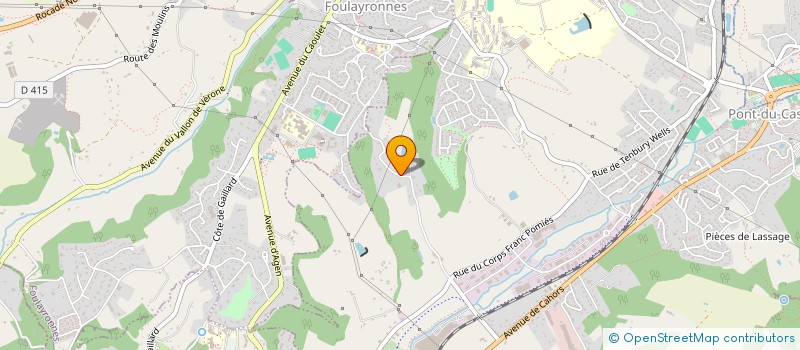 localisation de l'entreprise J2PATRIMOINE  PONT-DU-CASSE