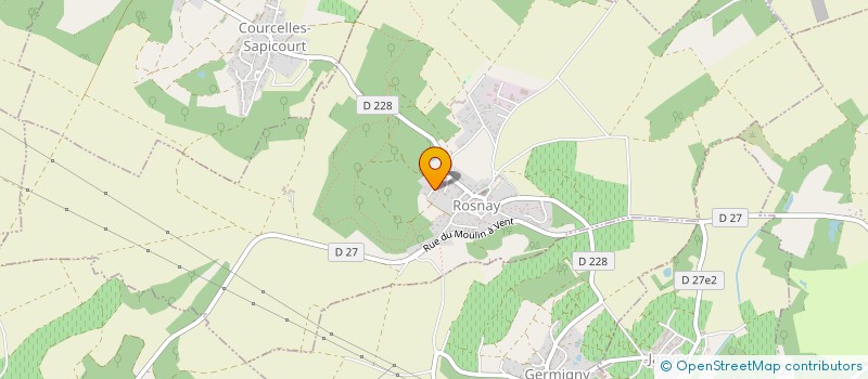 localisation de l'entreprise J2PL à ROSNAY