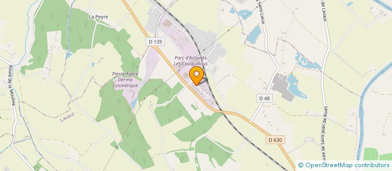 localisation de l'entreprise J2PL HOLDING  LAVAUR