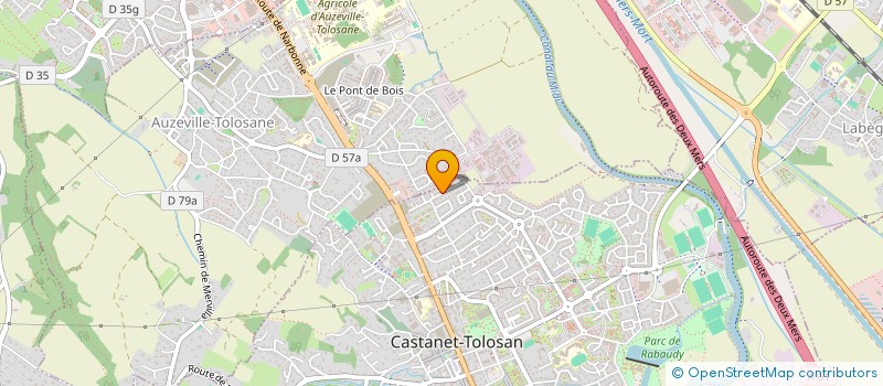 localisation de l'entreprise J2PM à CASTANET-TOLOSAN