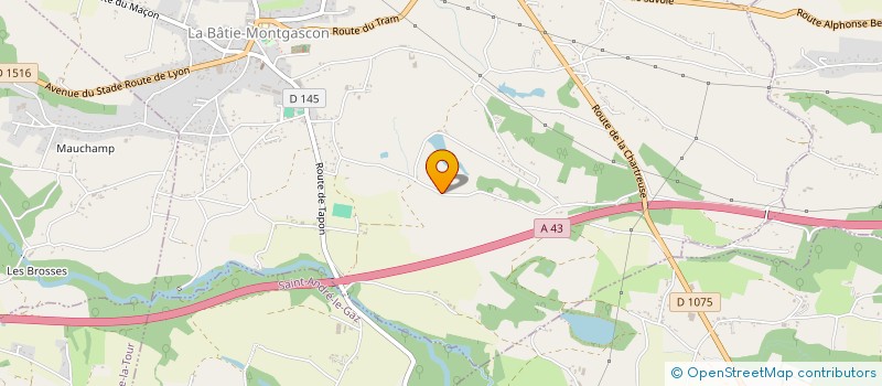 localisation de l'entreprise J2PS  LA BATIE-MONTGASCON