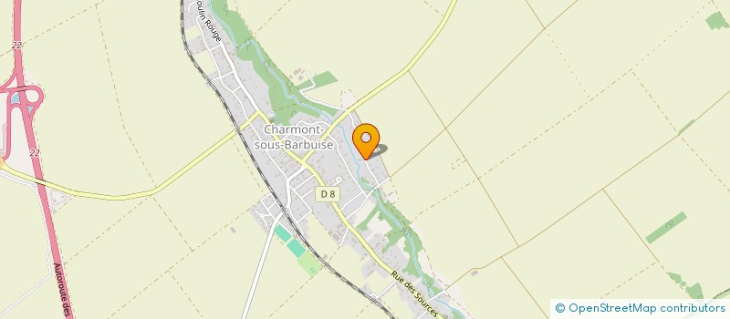 localisation de l'entreprise J2PV  CHARMONT-SOUS-BARBUISE