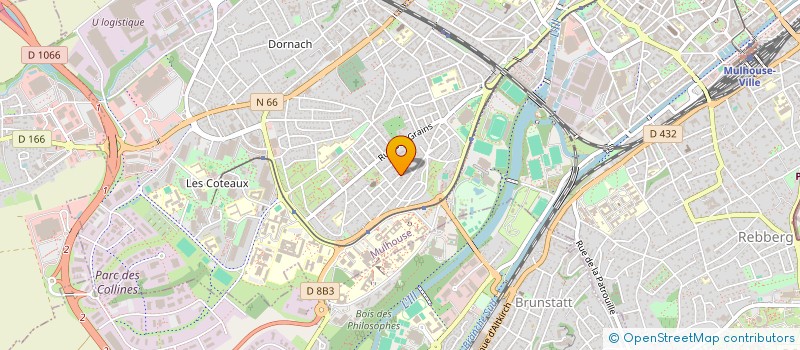 localisation de l'entreprise J2R à MULHOUSE