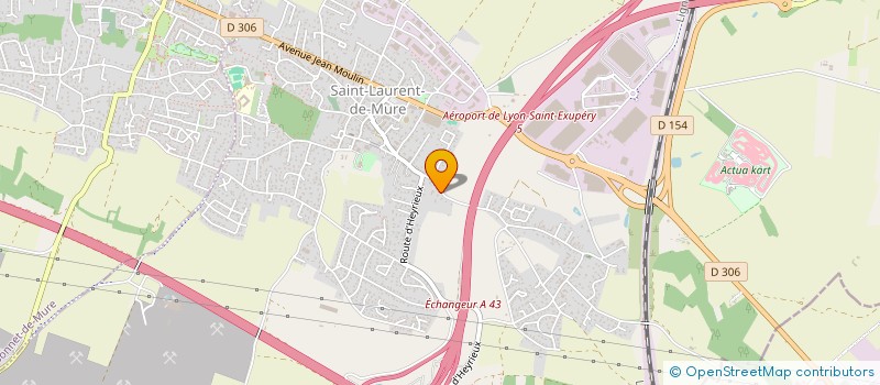 localisation de l'entreprise J2R DEVELOPPEMENT à SAINT-LAURENT-DE-MURE