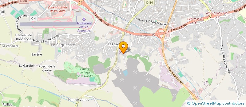 localisation de l'entreprise J2R DYNAMICS à ALBI