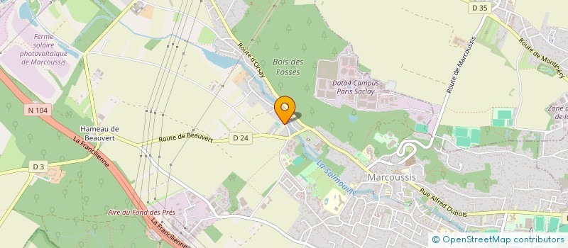 localisation de l'entreprise J2R GC HOLDING  MARCOUSSIS