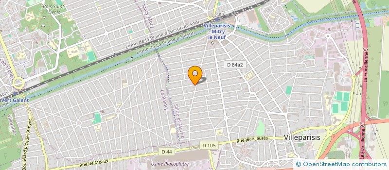 localisation de l'entreprise J2RM  VILLEPARISIS