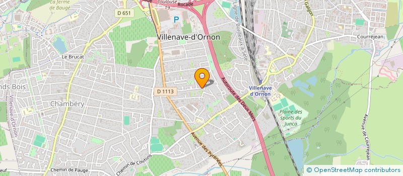 localisation de l'entreprise J2S à VILLENAVE-D'ORNON