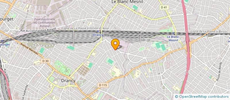 localisation de l'entreprise J2S BATIMENT à DRANCY