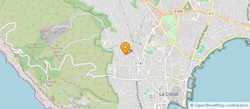 localisation de l'entreprise J2S IMMO  LA CIOTAT