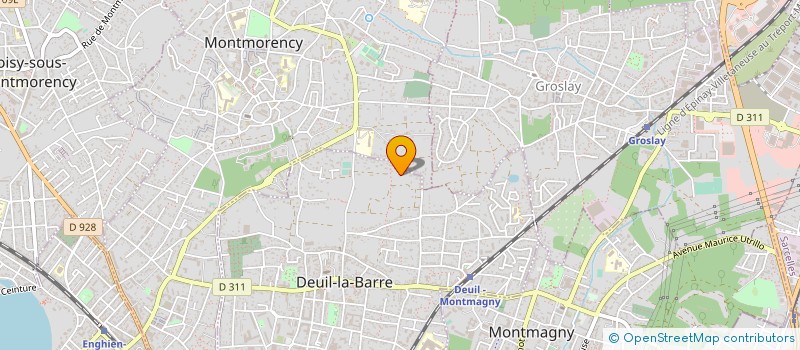 localisation de l'entreprise J2S MEDICAL  DEUIL-LA-BARRE