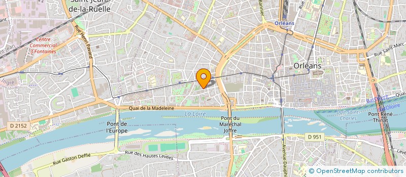localisation de l'entreprise J2SC à ORLEANS