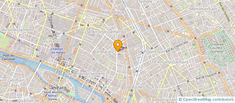 localisation de l'entreprise J2SYSTEM  PARIS