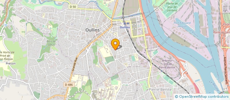 localisation de l'entreprise J2V CAPITAL à OULLINS-PIERRE-BENITE