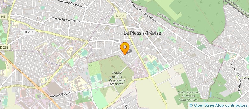 localisation de l'entreprise J3  LE PLESSIS-TREVISE