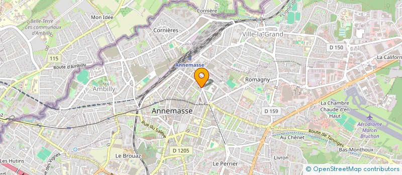 localisation de l'entreprise J3C à ANNEMASSE