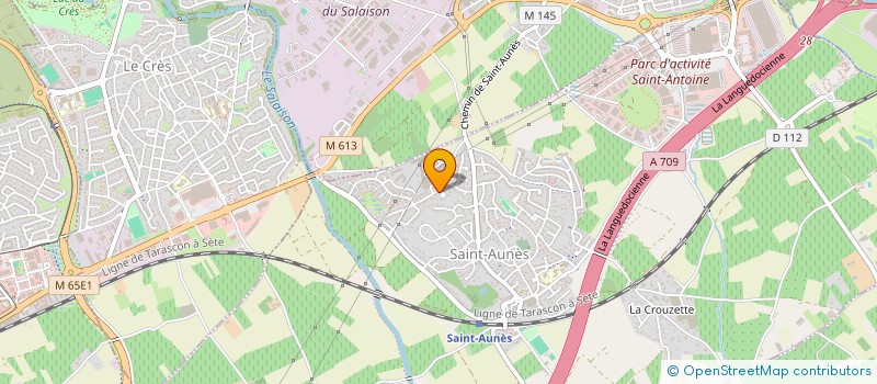 localisation de l'entreprise J3C HOLDING  SAINT-AUNES