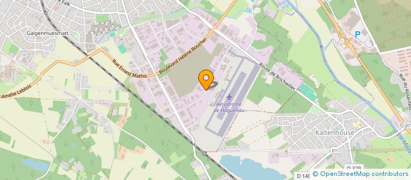 localisation de l'entreprise J3C IMMO  HAGUENAU