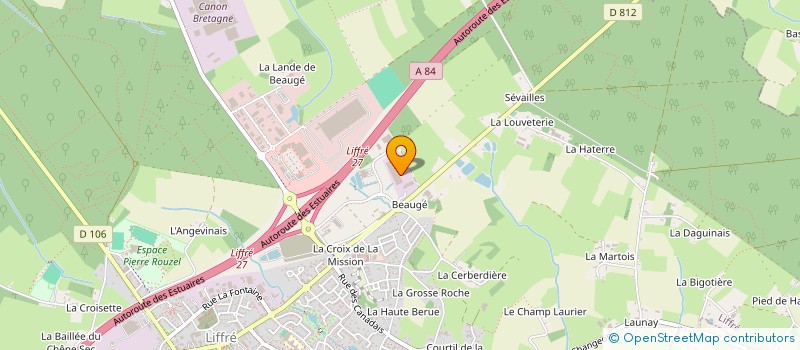 localisation de l'entreprise J3L  LIFFRE