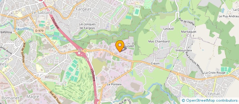 localisation de l'entreprise J3L GESTION à FEYTIAT
