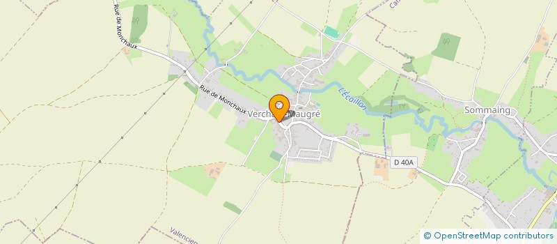 localisation de l'entreprise J3M à VERCHAIN-MAUGRE