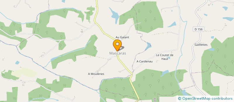 localisation de l'entreprise J3MB  PEYRUSSE-VIEILLE