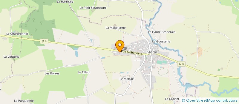 localisation de l'entreprise J3MB  MERAL