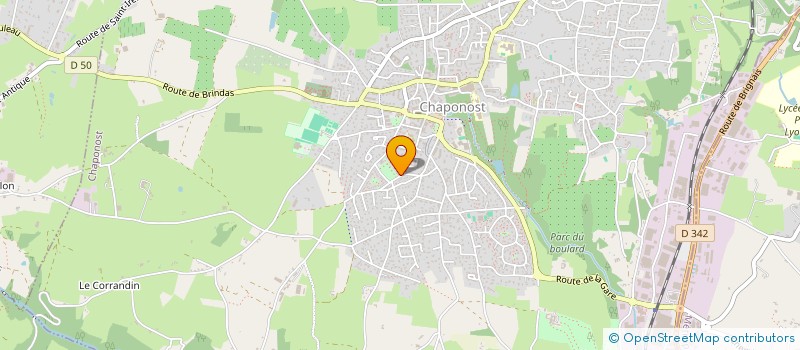 localisation de l'entreprise J3MC  CHAPONOST