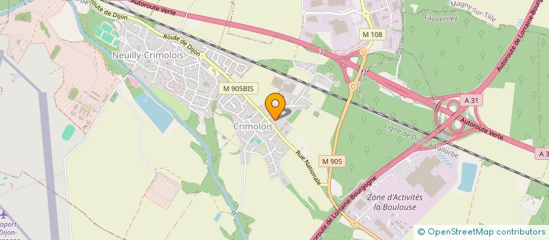 localisation de l'entreprise J3MS  NEUILLY-CRIMOLOIS