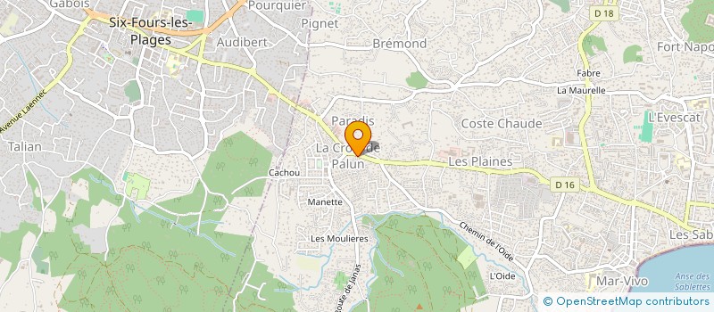 localisation de l'entreprise J3MS  LA SEYNE-SUR-MER