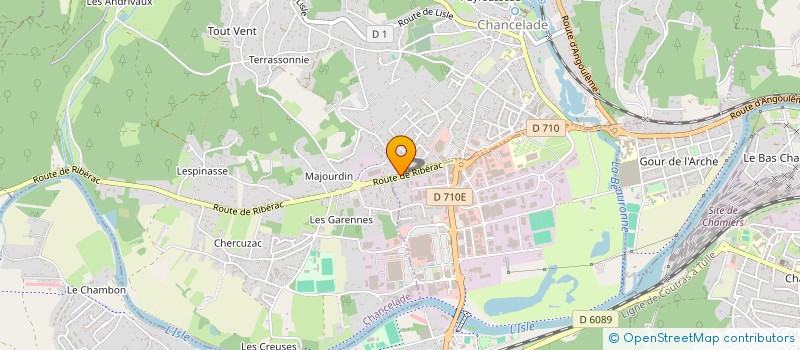 localisation de l'entreprise J3R  CHANCELADE