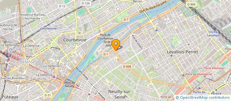 localisation de l'entreprise J4 CONSEIL à NEUILLY-SUR-SEINE