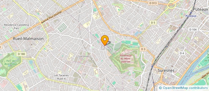 localisation de l'entreprise J4C  NANTERRE