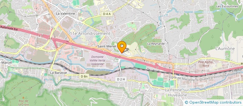 localisation de l'entreprise J4S à MARSEILLE 11EME
