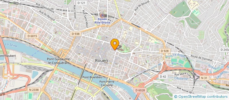 localisation de l'entreprise J87 à ROUEN