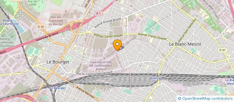 localisation de l'entreprise JA BATIMENT à DRANCY